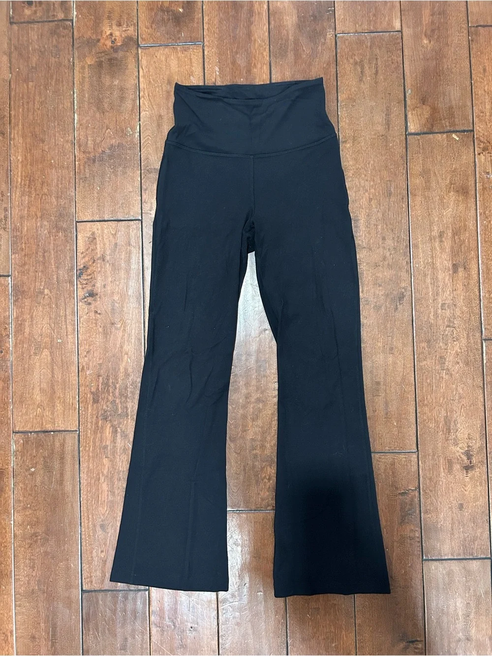 Lululemon Black flare leggings, 4